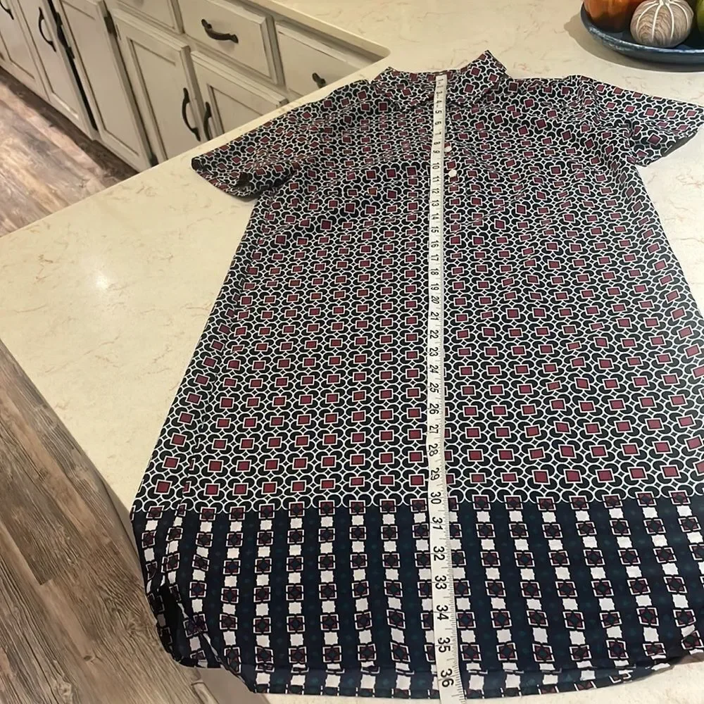 J.Crew dress with collar and buttons SZ 2